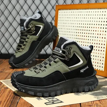 Men’s Hiking & Work Boots – Durable, Waterproof, and Insulated for Winter