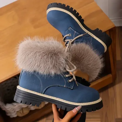 Women's soft, comfortable, fleece-lined warm boots