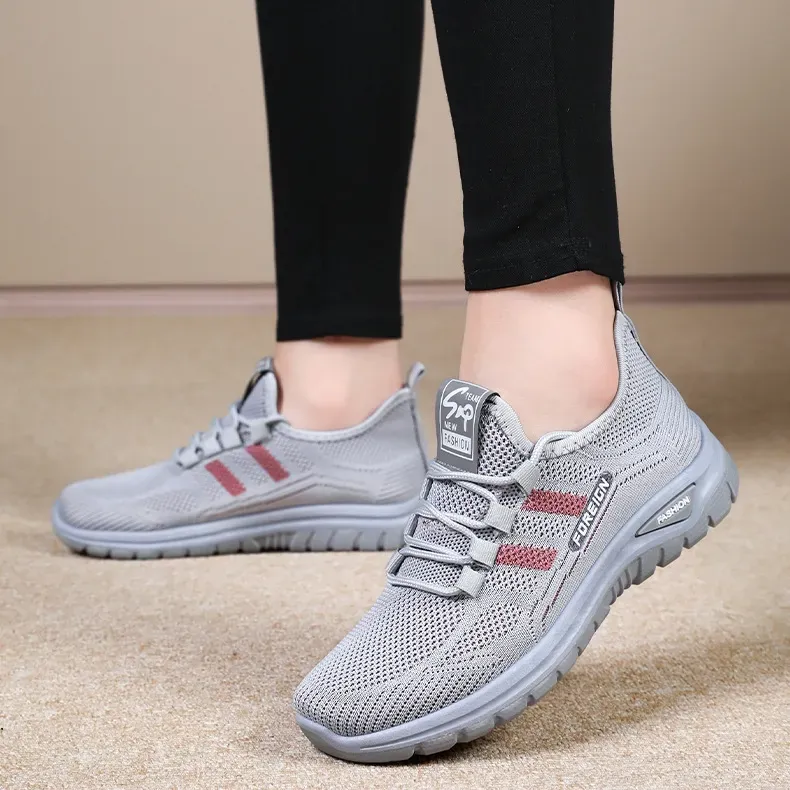 Women's Mesh Breathable Lightweight Orhtopedic Sneakers