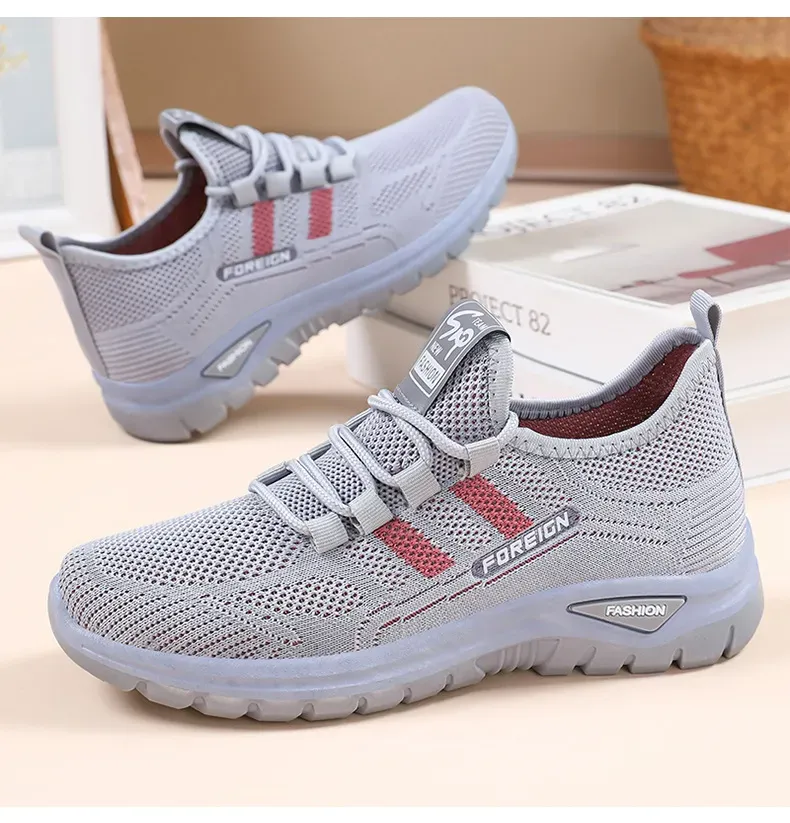 Women's Mesh Breathable Lightweight Orhtopedic Sneakers