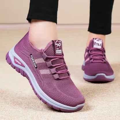 Women's Mesh Breathable Lightweight Orhtopedic Sneakers
