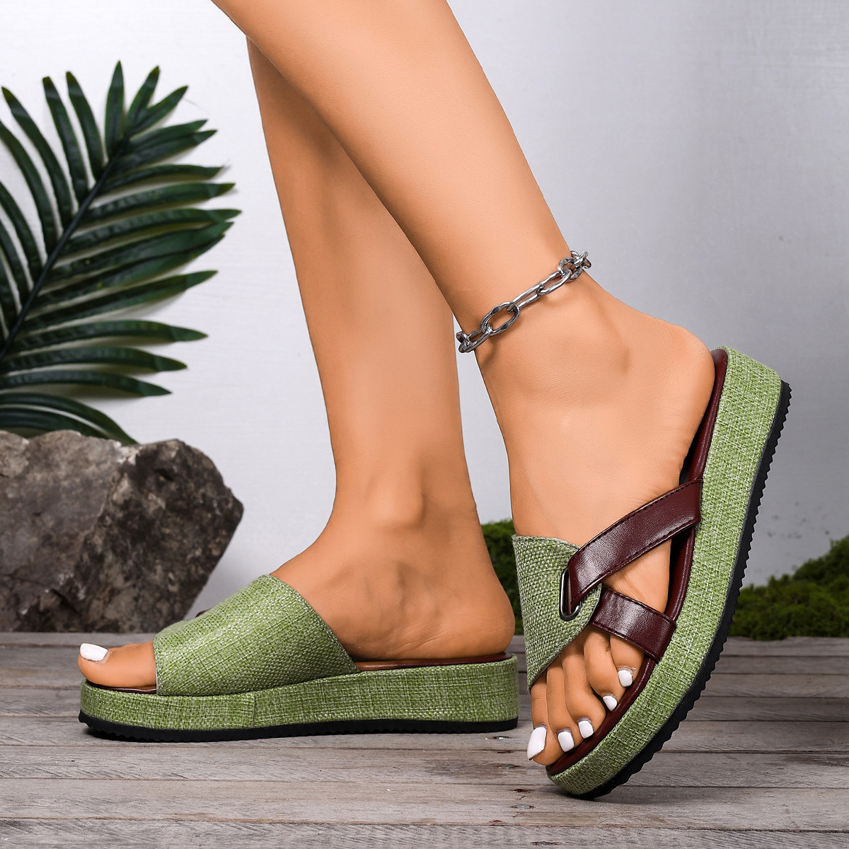 Women's New Fashionable Platform Wedge Sandals