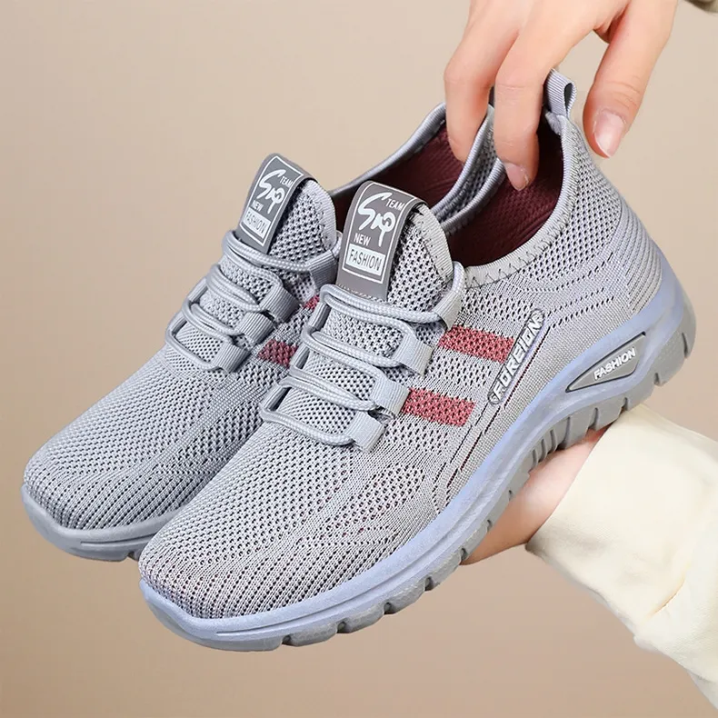 Women's Mesh Breathable Lightweight Orhtopedic Sneakers
