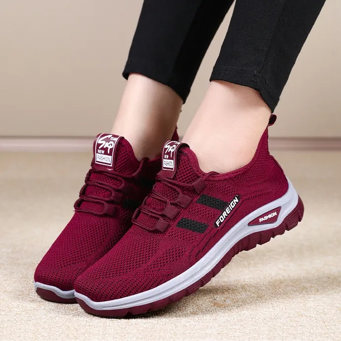 Women's Mesh Breathable Lightweight Orhtopedic Sneakers
