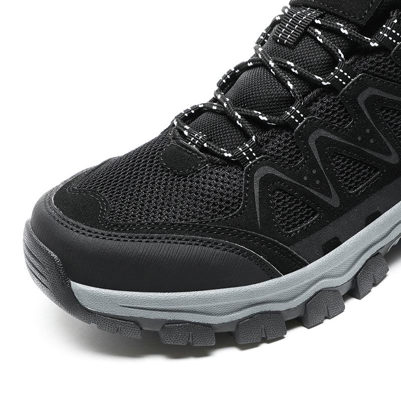 Men’s Athletic Work Shoes – Arch Support, Wide Toe Box, Breathable, Lightweight, Non-Slip, Built for Hiking & Outdoor Use