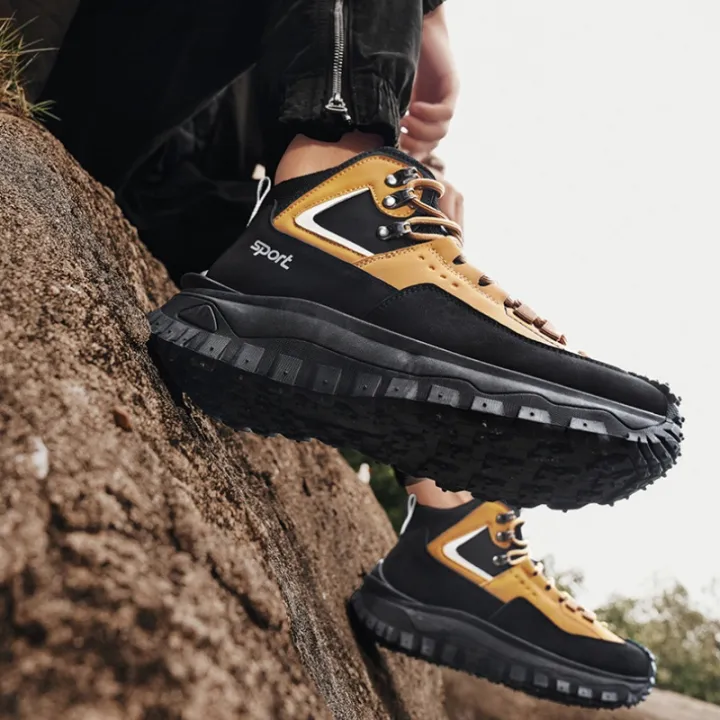 Men’s Hiking & Work Boots – Durable, Waterproof, and Insulated for Winter