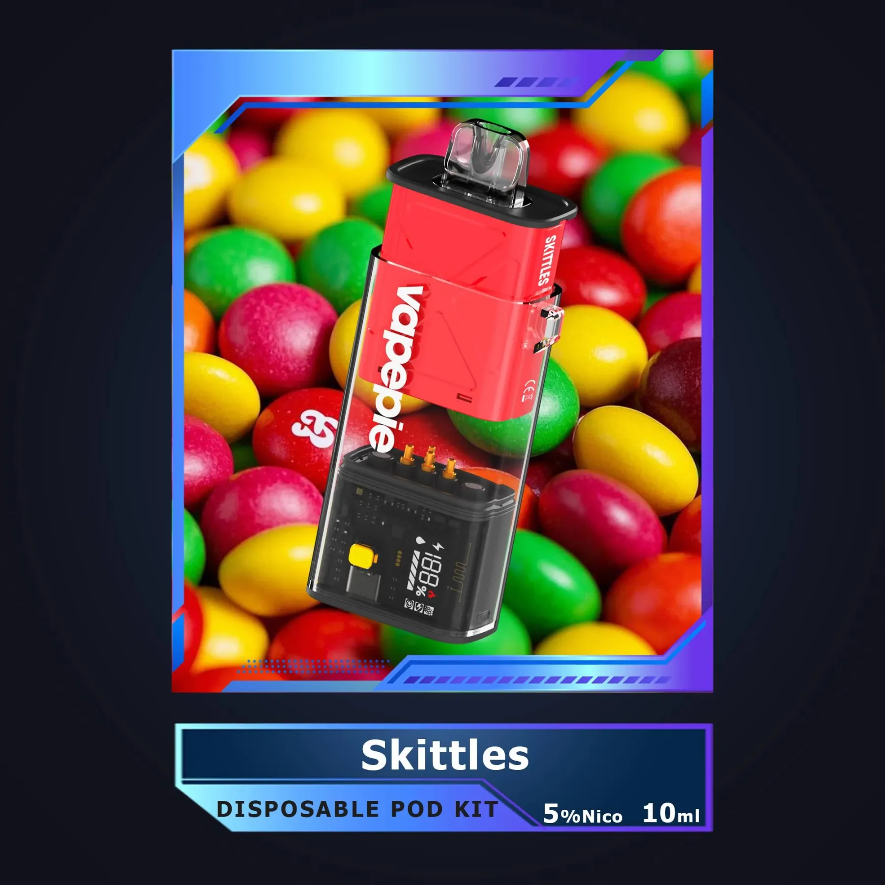 VAPEPIE Eldobható Pod Kit (PC/10000 puff) + Vape Stick-