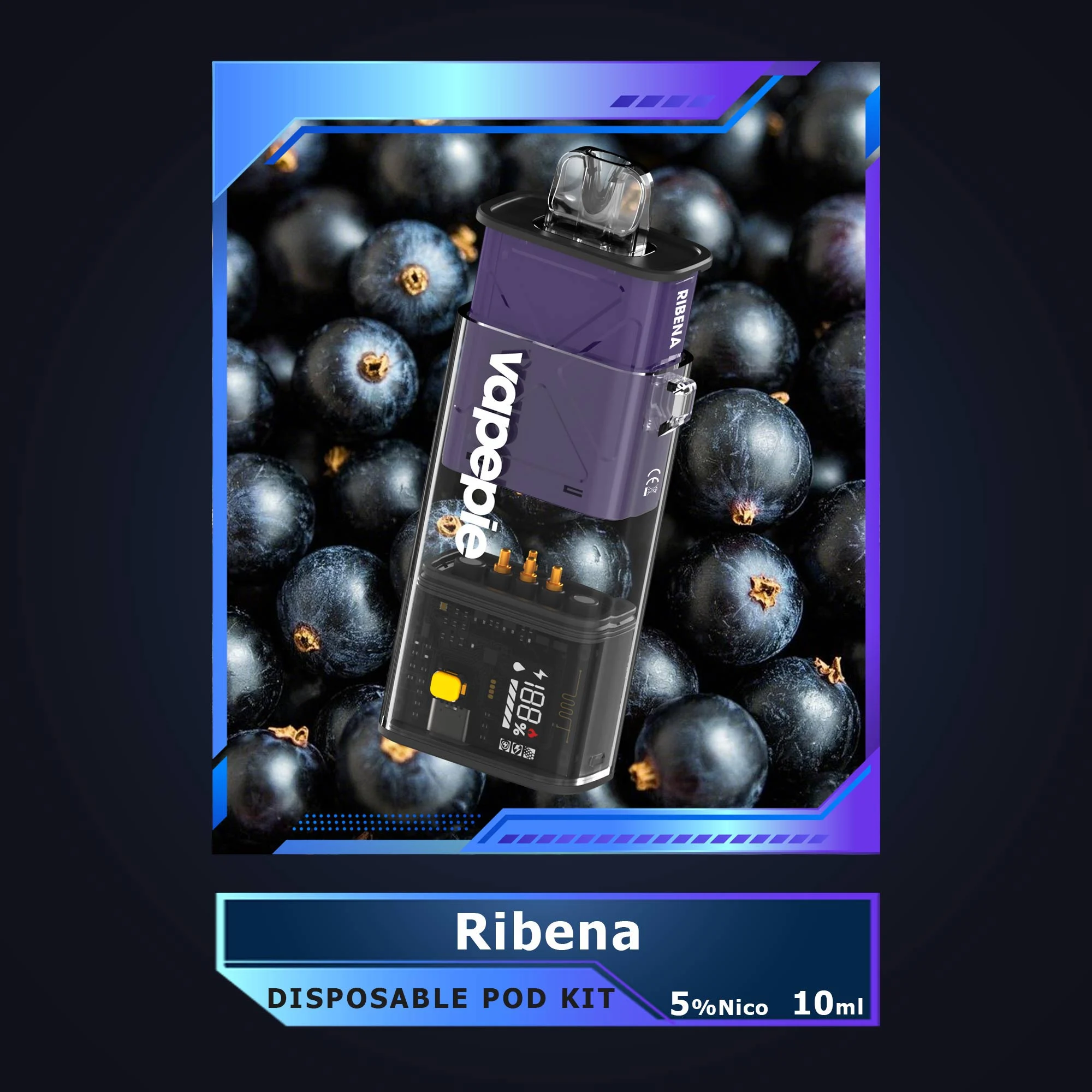 VAPEPIE Eldobható Pod Kit (PC/10000 puff) + Vape Stick-