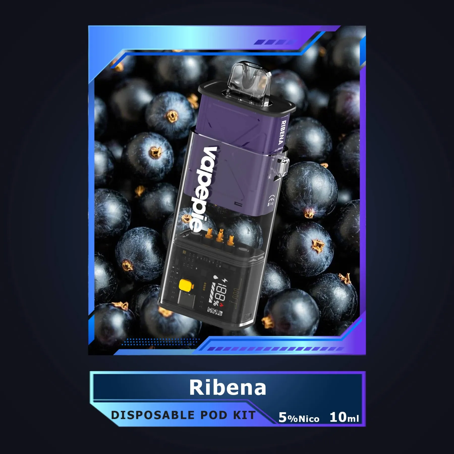 VAPEPIE Eldobható Pod Kit (PC/10000 puff) + Vape Stick-