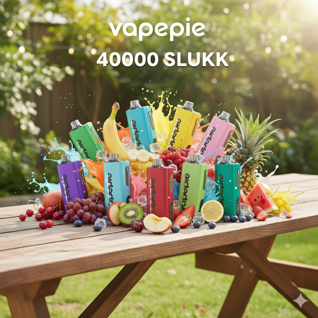 VAPEPIE Max 40000 PUFFS - A világ első ultra vékony Vapepie