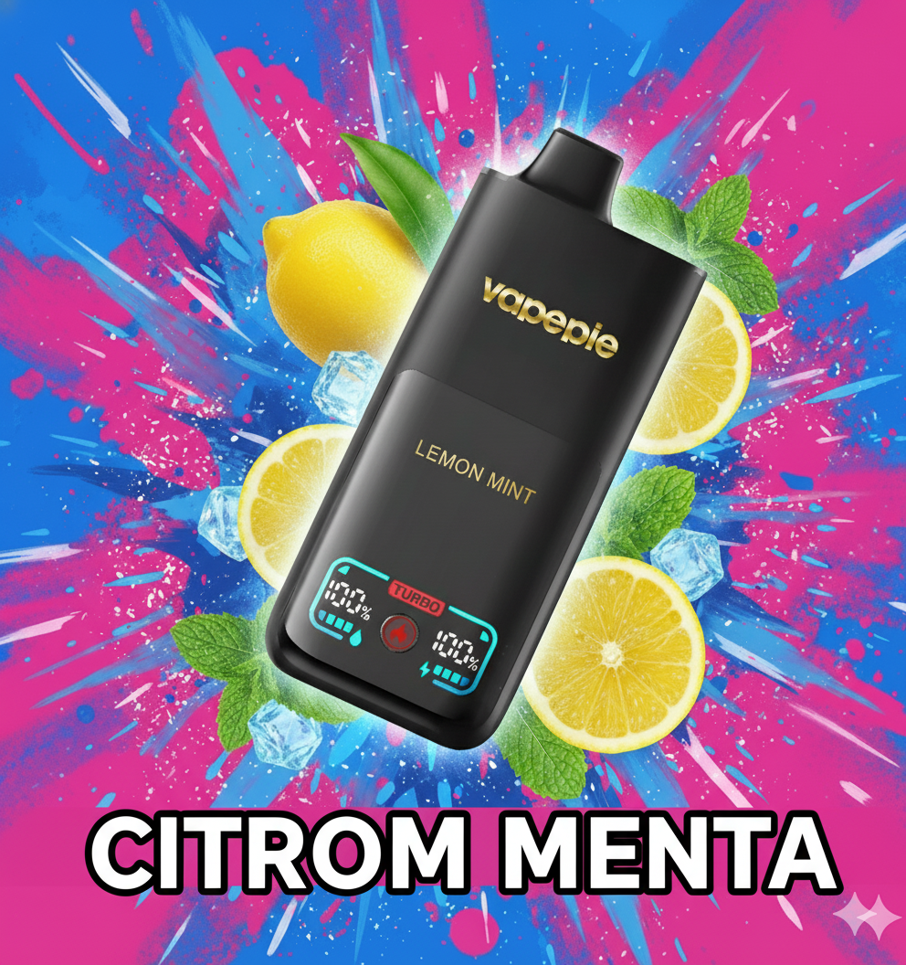 VAPEPIE 70000 Puffs - CITROM MENTA-