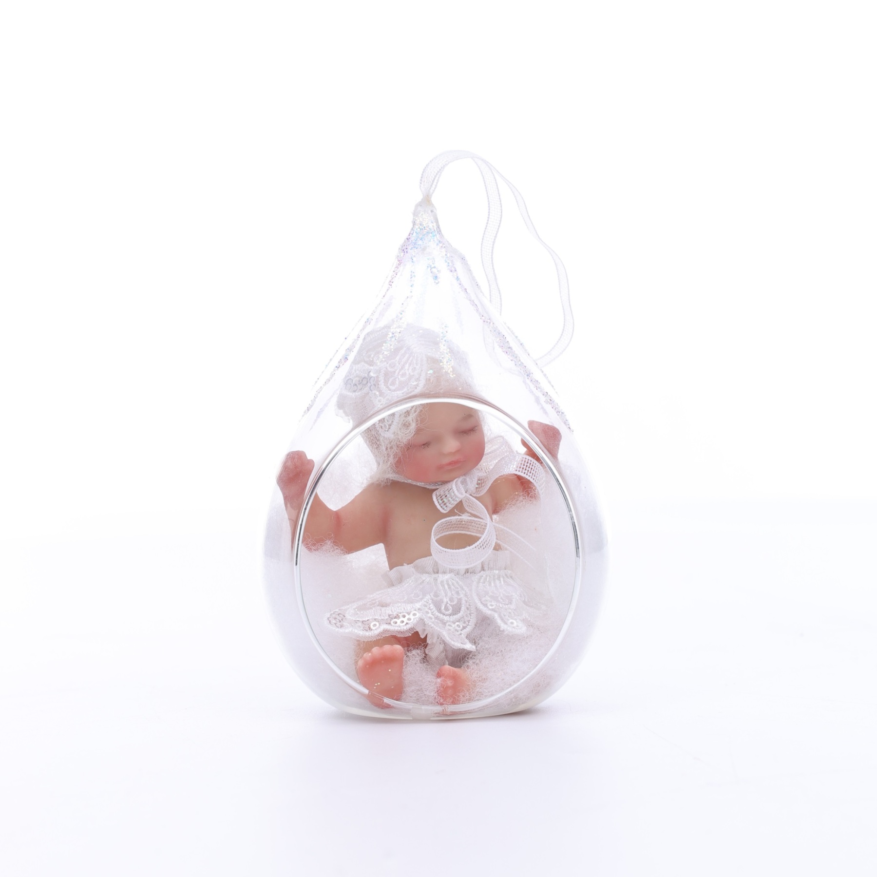 13cm/5Inch Lifelike Silicone Reborn Girl Baby Doll