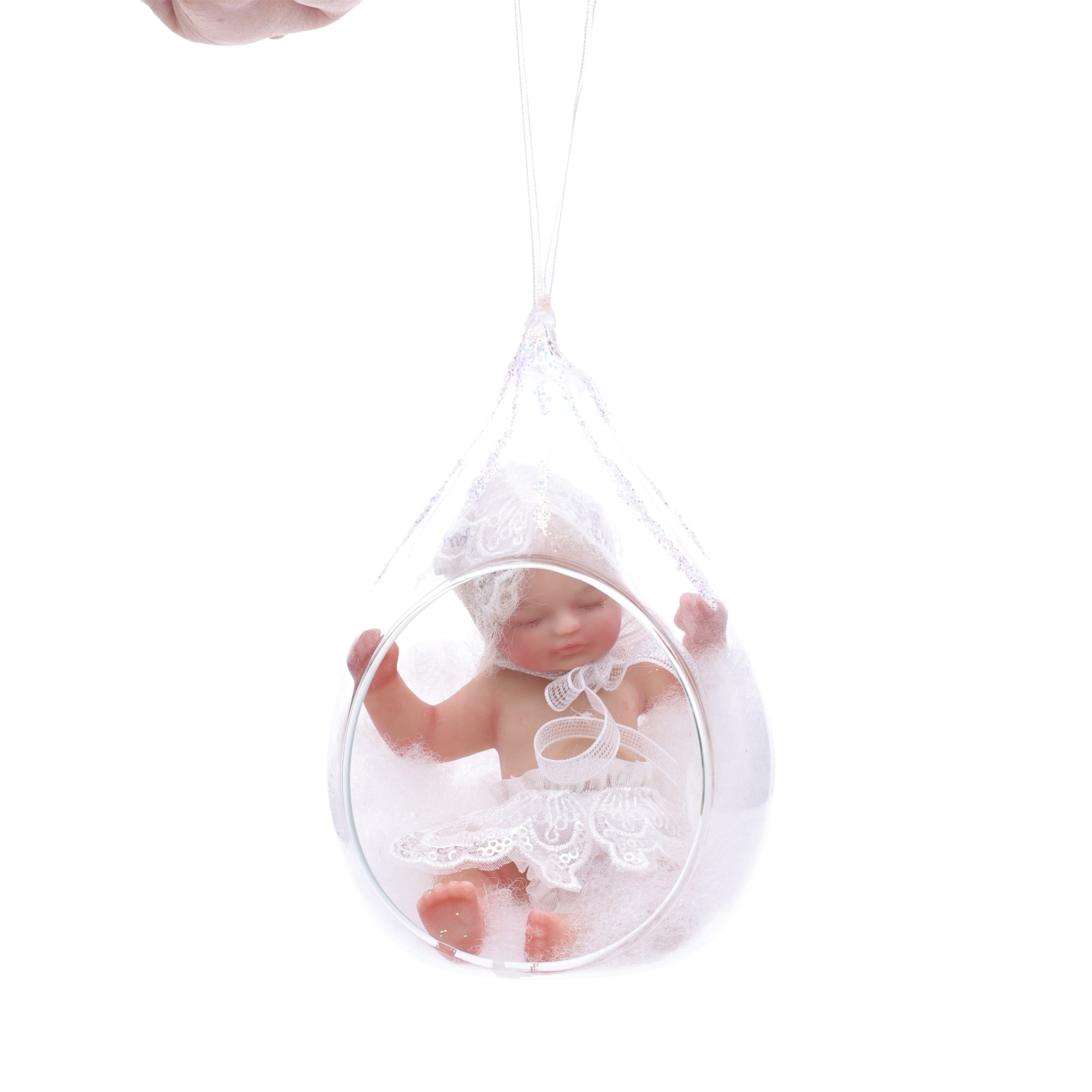 13cm/5Inch Lifelike Silicone Reborn Girl Baby Doll