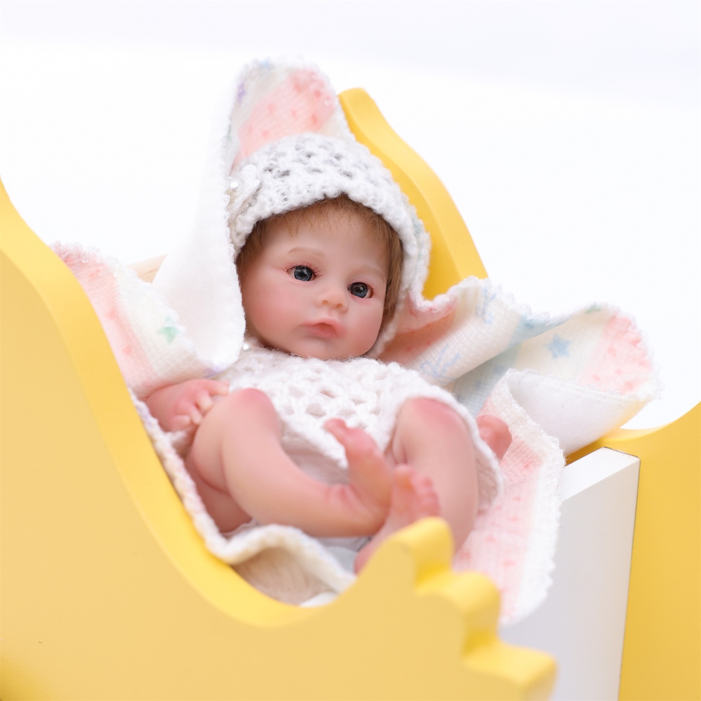 20cm/8Inch Full silicone reborn baby doll