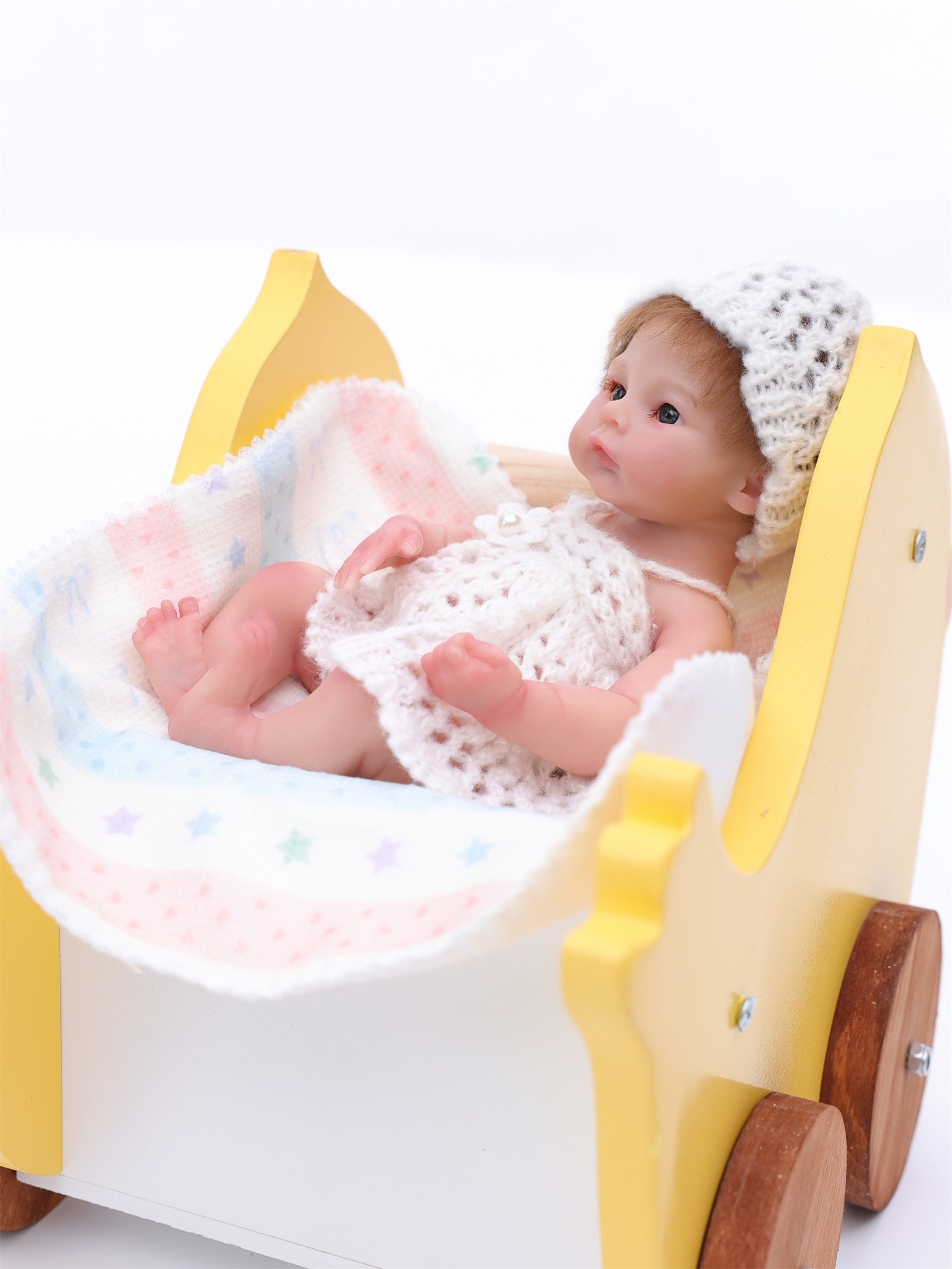 20cm/8Inch Full silicone reborn baby doll
