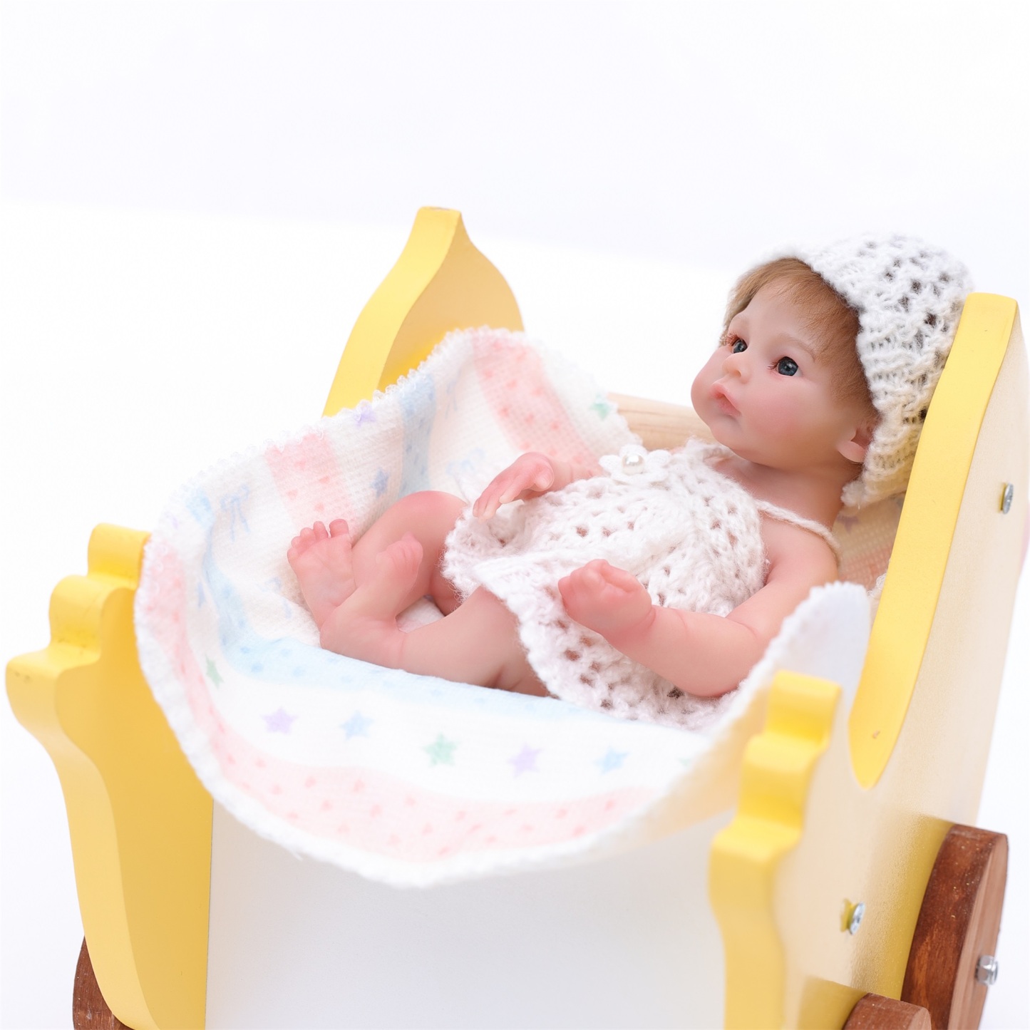 20cm/8Inch Full silicone reborn baby doll