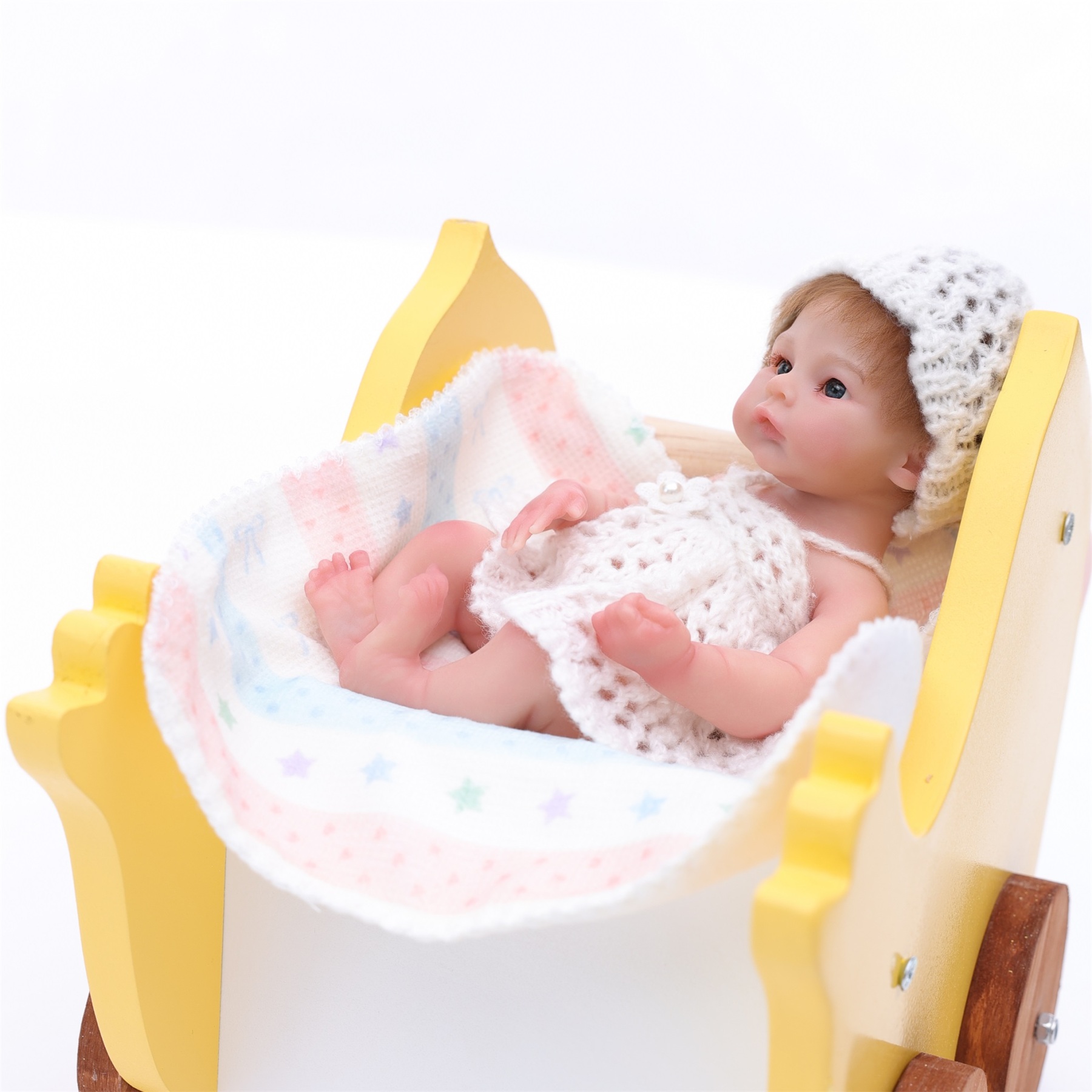 20cm/8Inch Full silicone reborn baby doll