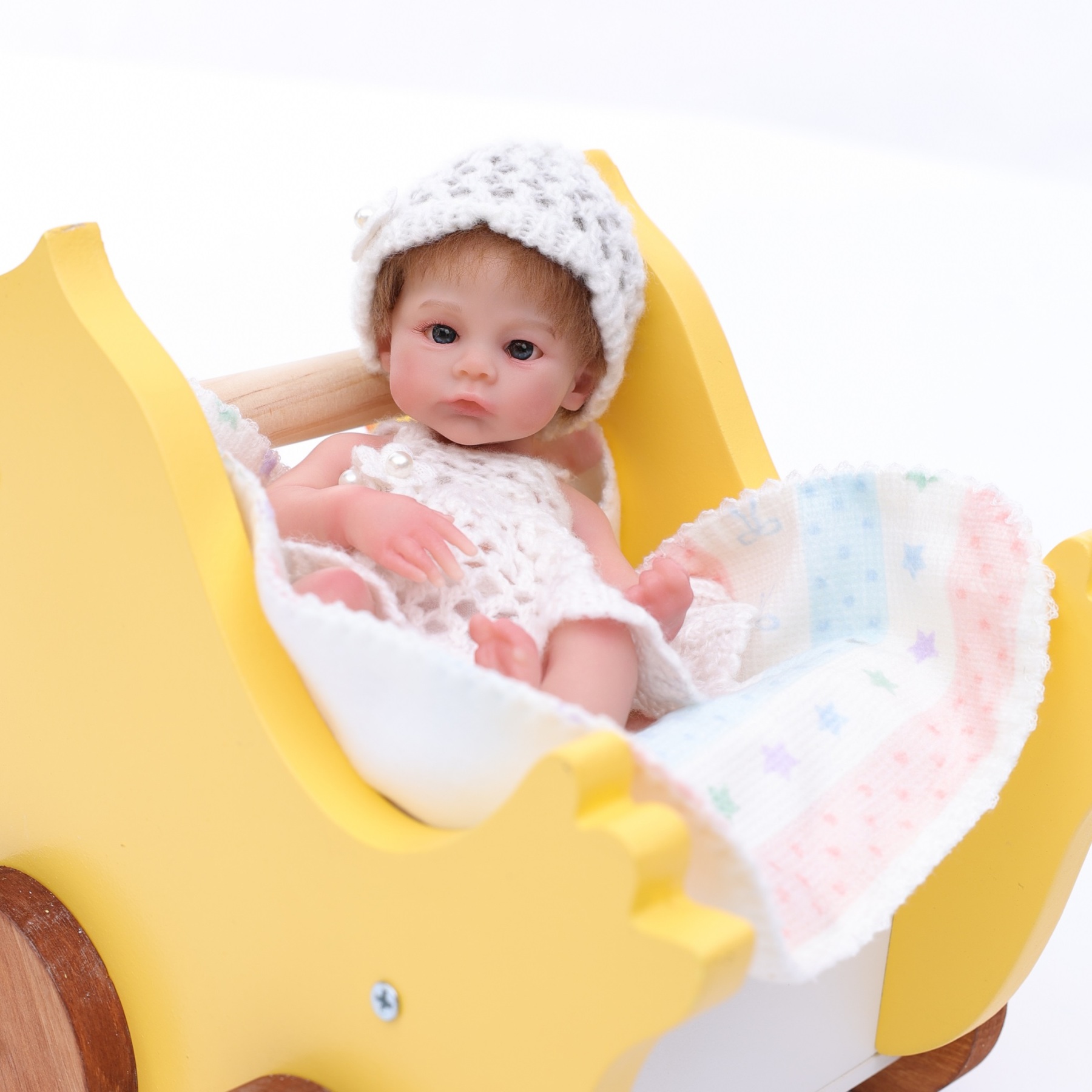 20cm/8Inch Full silicone reborn baby doll
