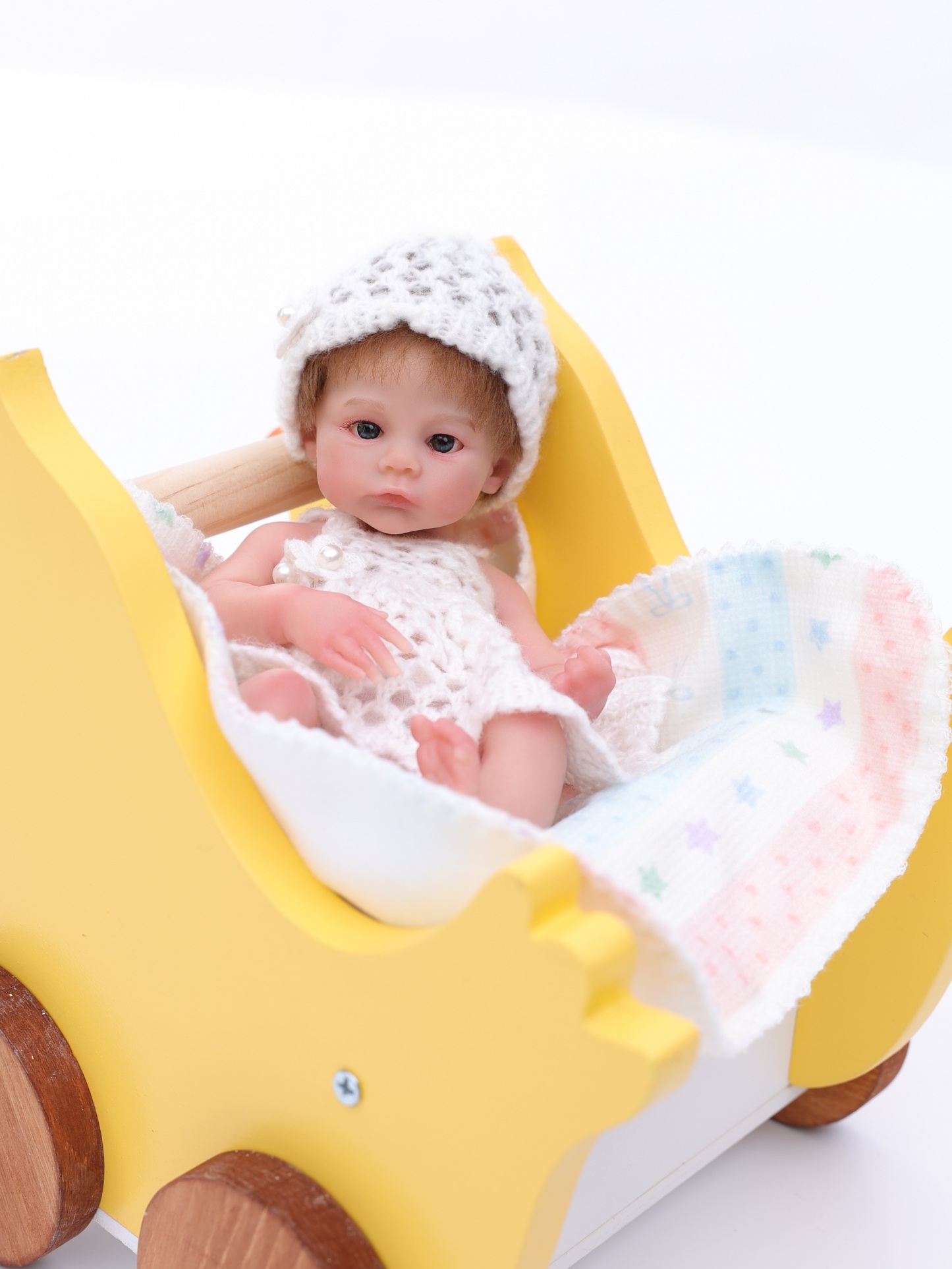 20cm/8Inch Full silicone reborn baby doll