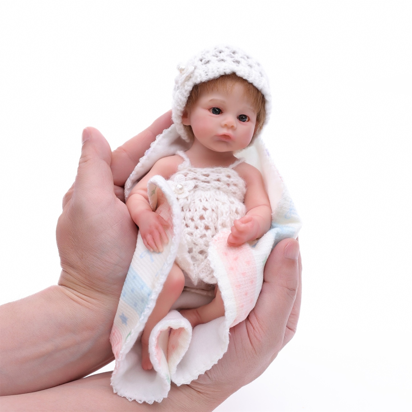 20cm/8Inch Full silicone reborn baby doll