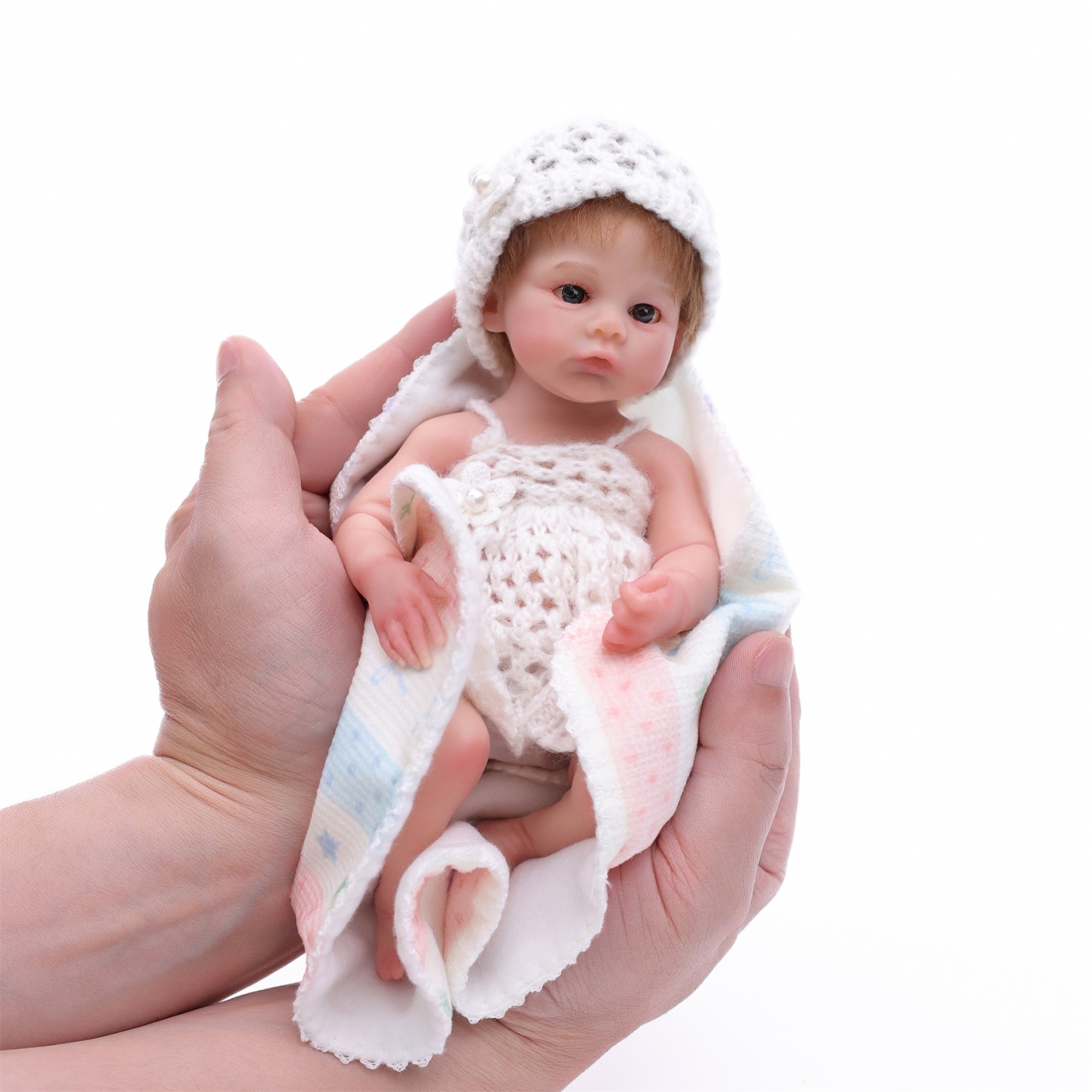 20cm/8Inch Full silicone reborn baby doll