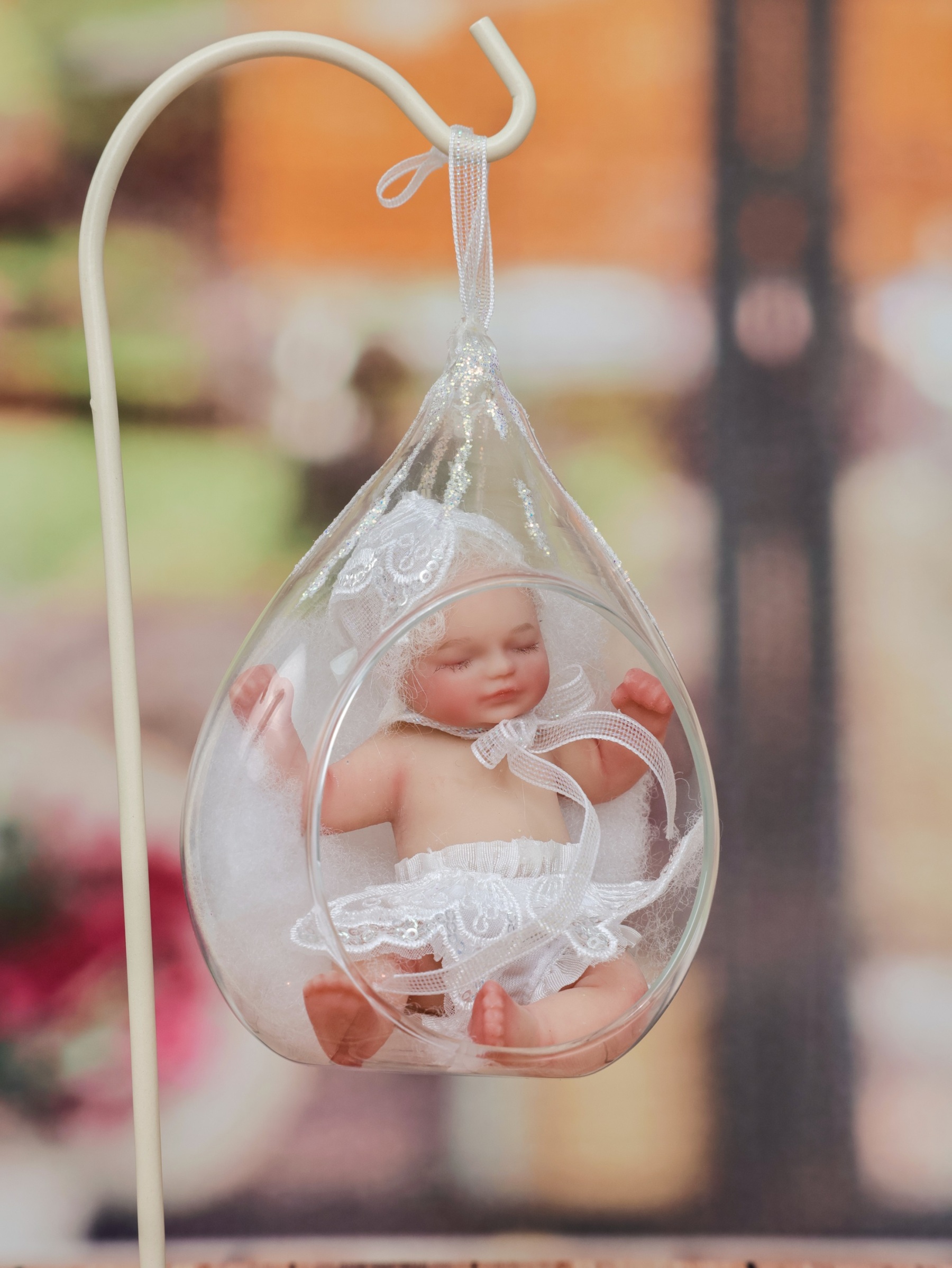 13cm/5Inch Lifelike Silicone Reborn Girl Baby Doll