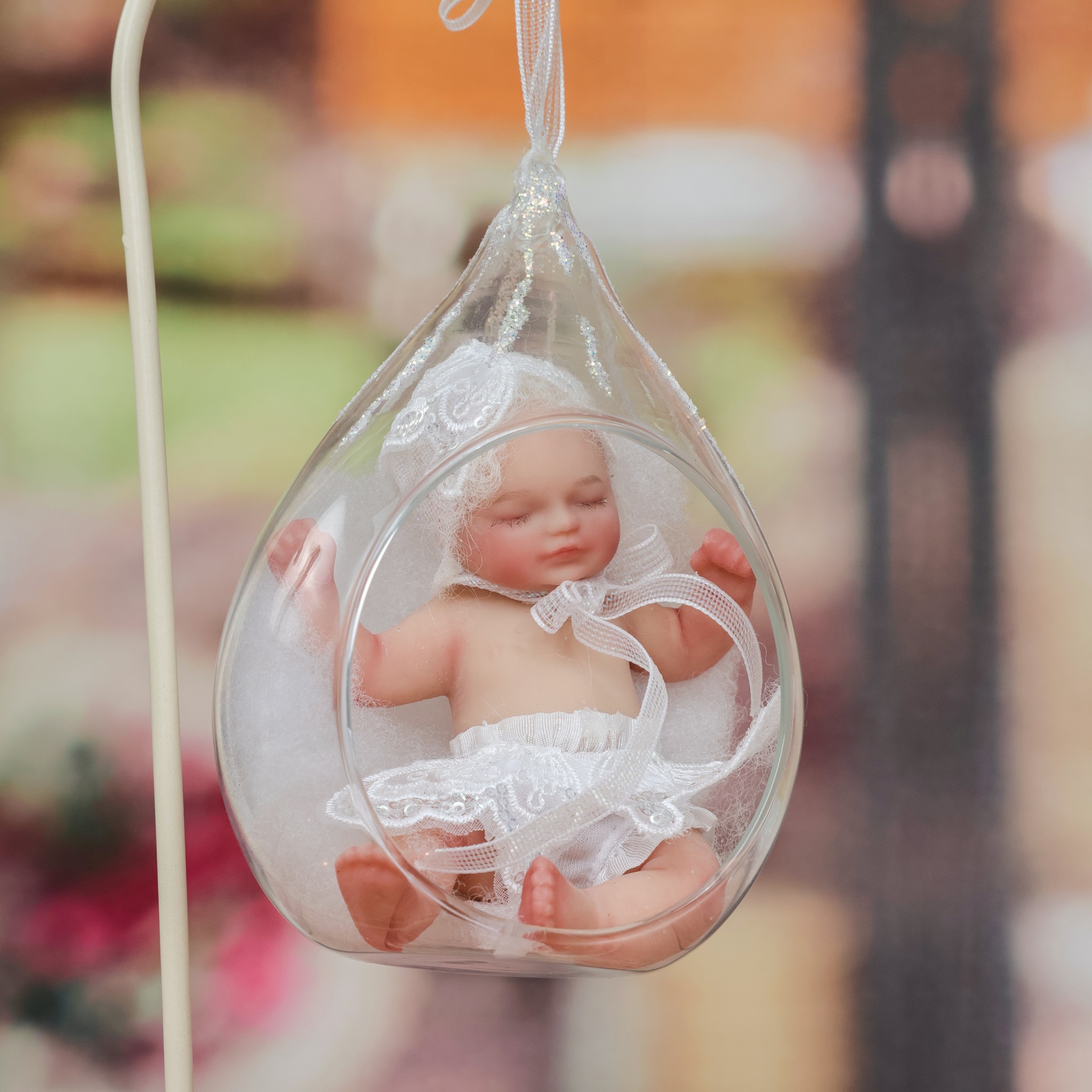 13cm/5Inch Lifelike Silicone Reborn Girl Baby Doll