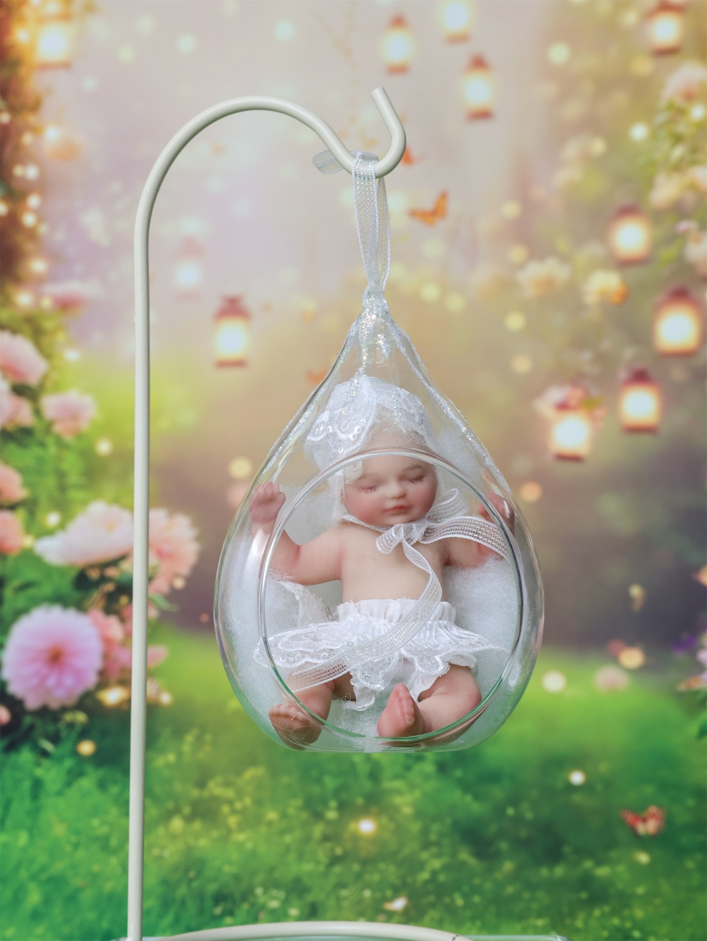 13cm/5Inch Lifelike Silicone Reborn Girl Baby Doll