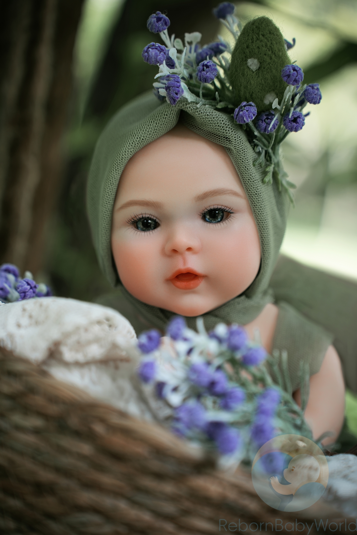 40cm/16inch Soft Silicone Elastic Reborn Baby Girl Doll