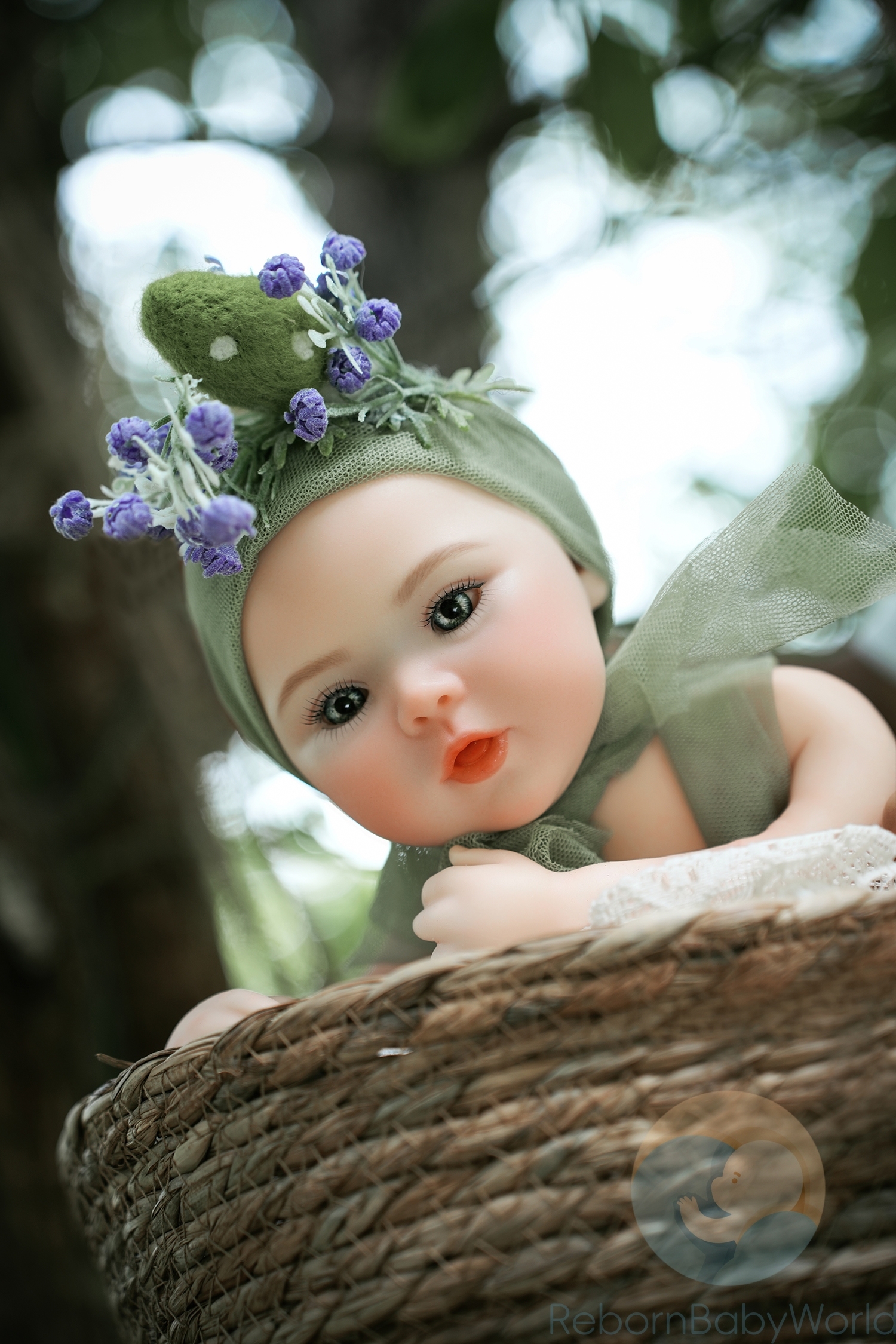 40cm/16inch Soft Silicone Elastic Reborn Baby Girl Doll