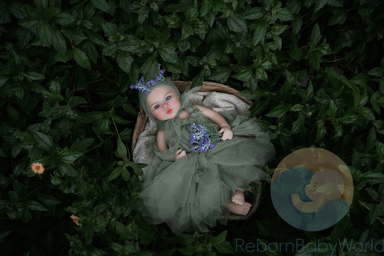 40cm/16inch Soft Silicone Elastic Reborn Baby Girl Doll