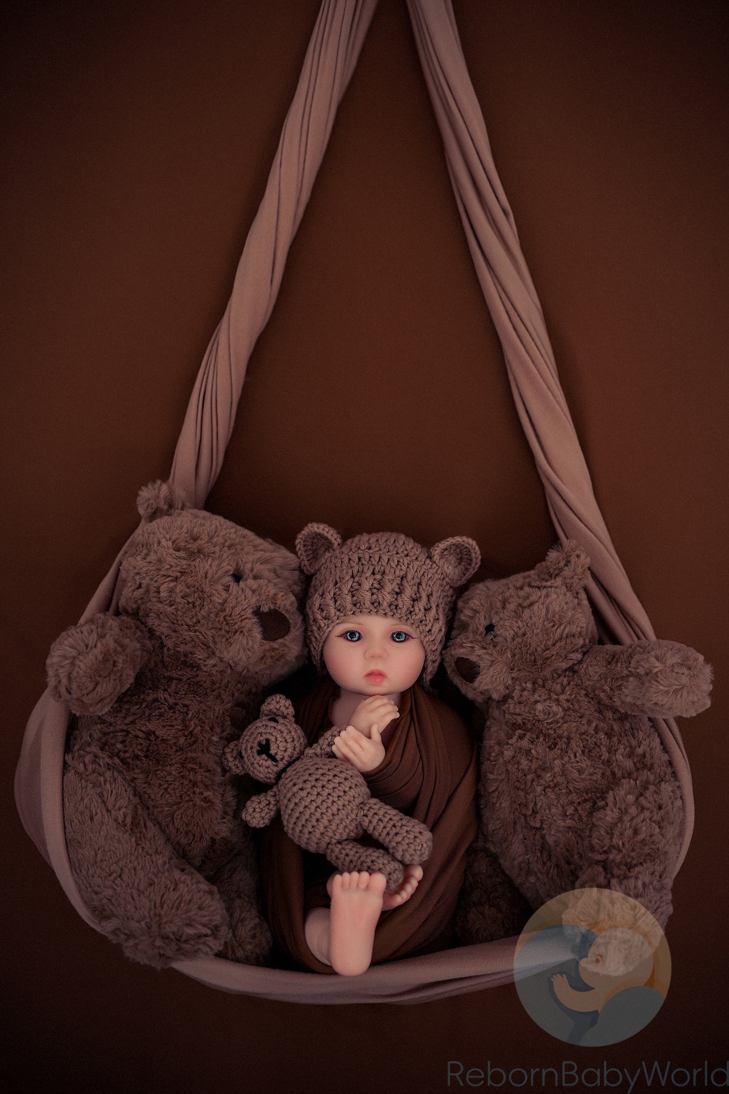 40cm/16 inches Soft Silicone Flexible Reborn Baby Girl