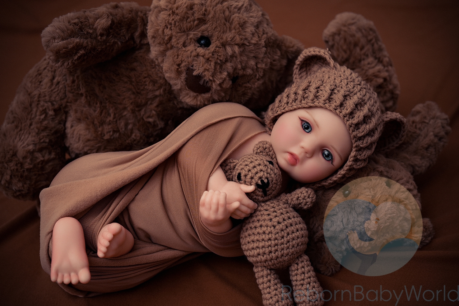 40cm/16 inches Soft Silicone Flexible Reborn Baby Girl