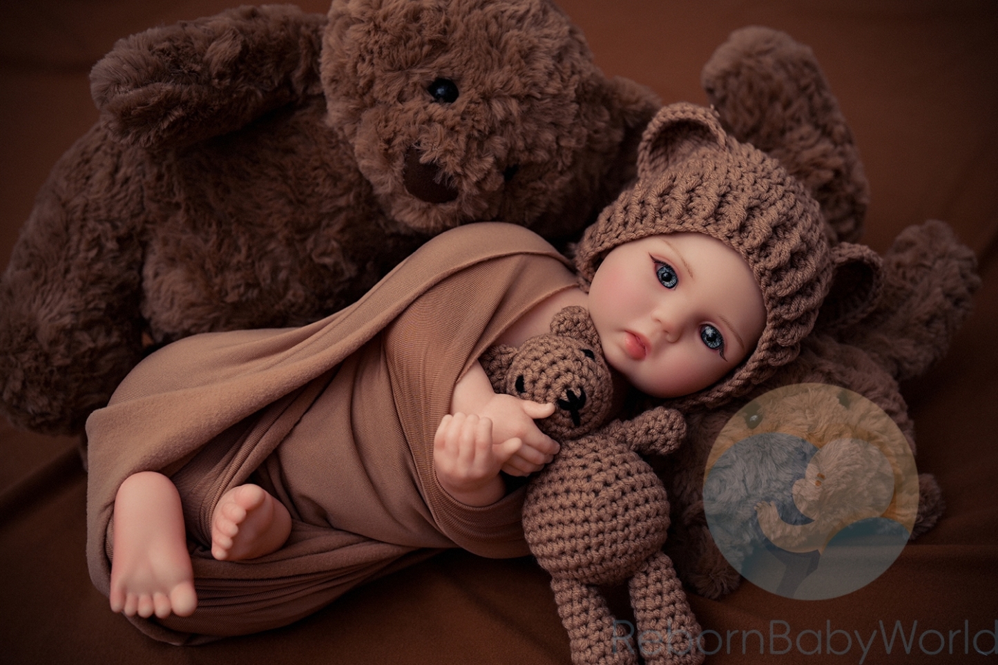 40cm/16 inches Soft Silicone Flexible Reborn Baby Girl