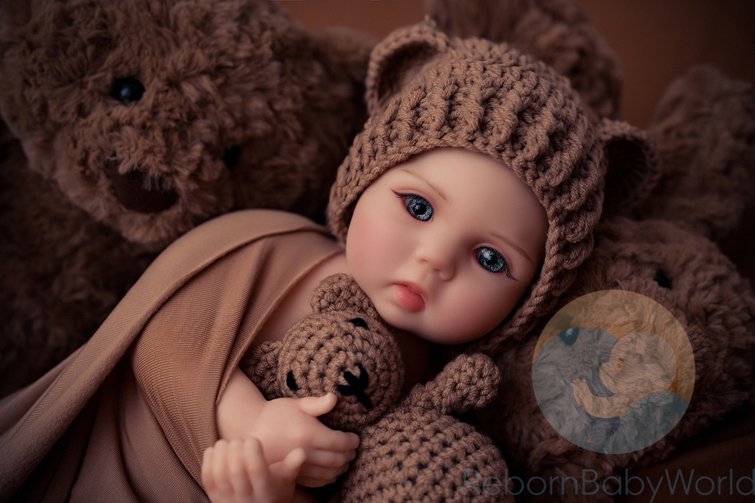 40cm/16 inches Soft Silicone Flexible Reborn Baby Girl