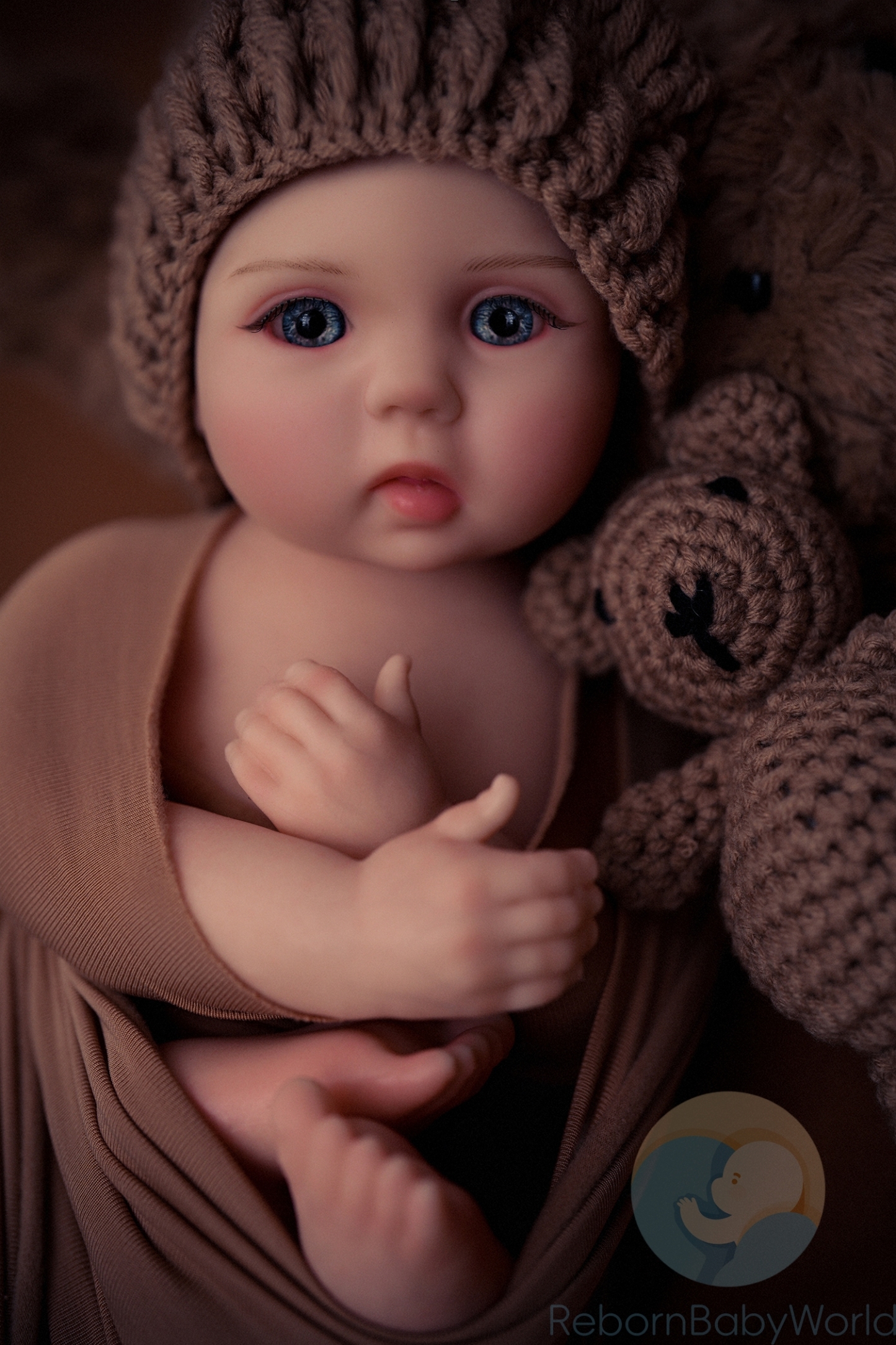 40cm/16 inches Soft Silicone Flexible Reborn Baby Girl