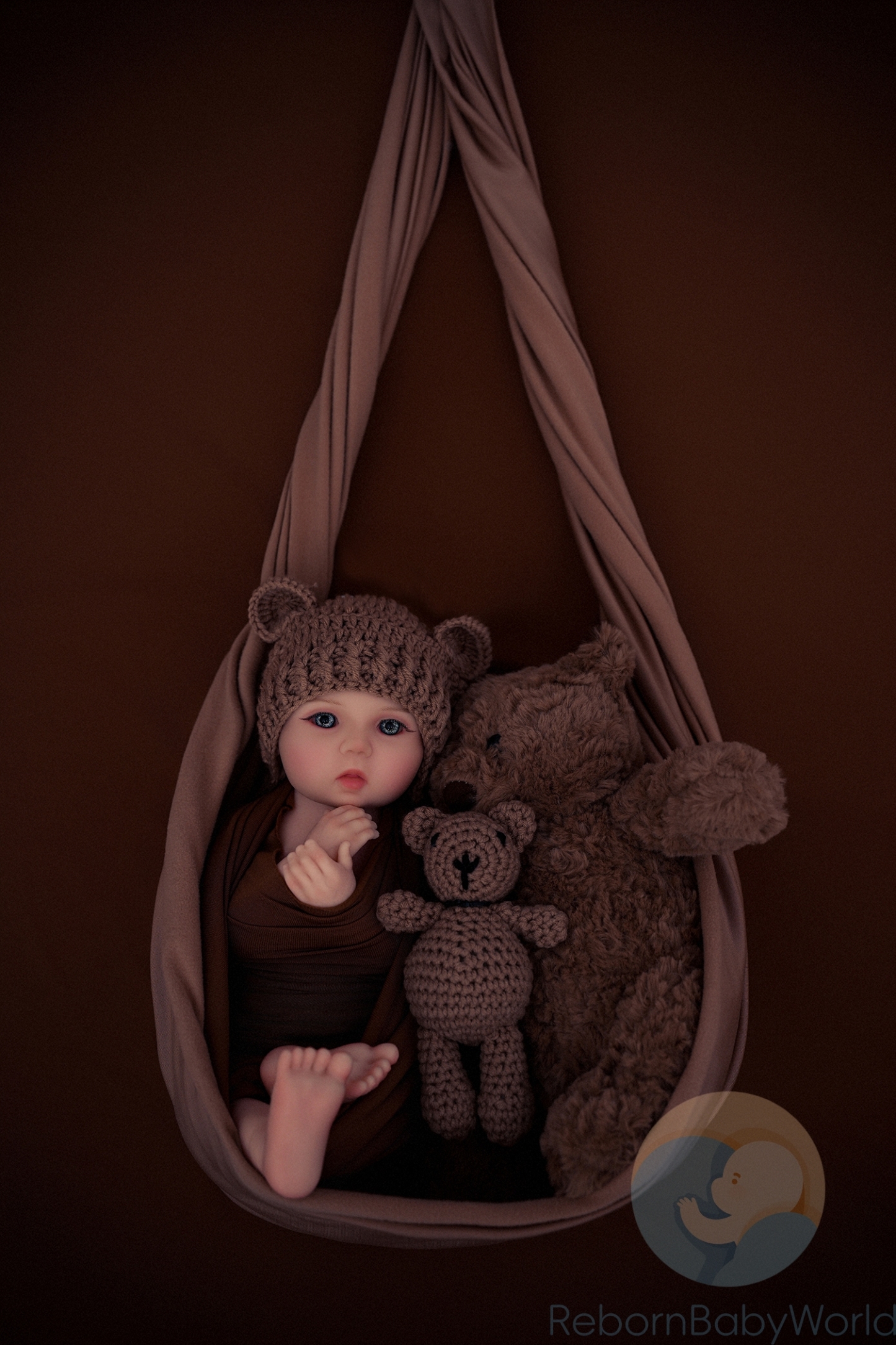 40cm/16 inches Soft Silicone Flexible Reborn Baby Girl