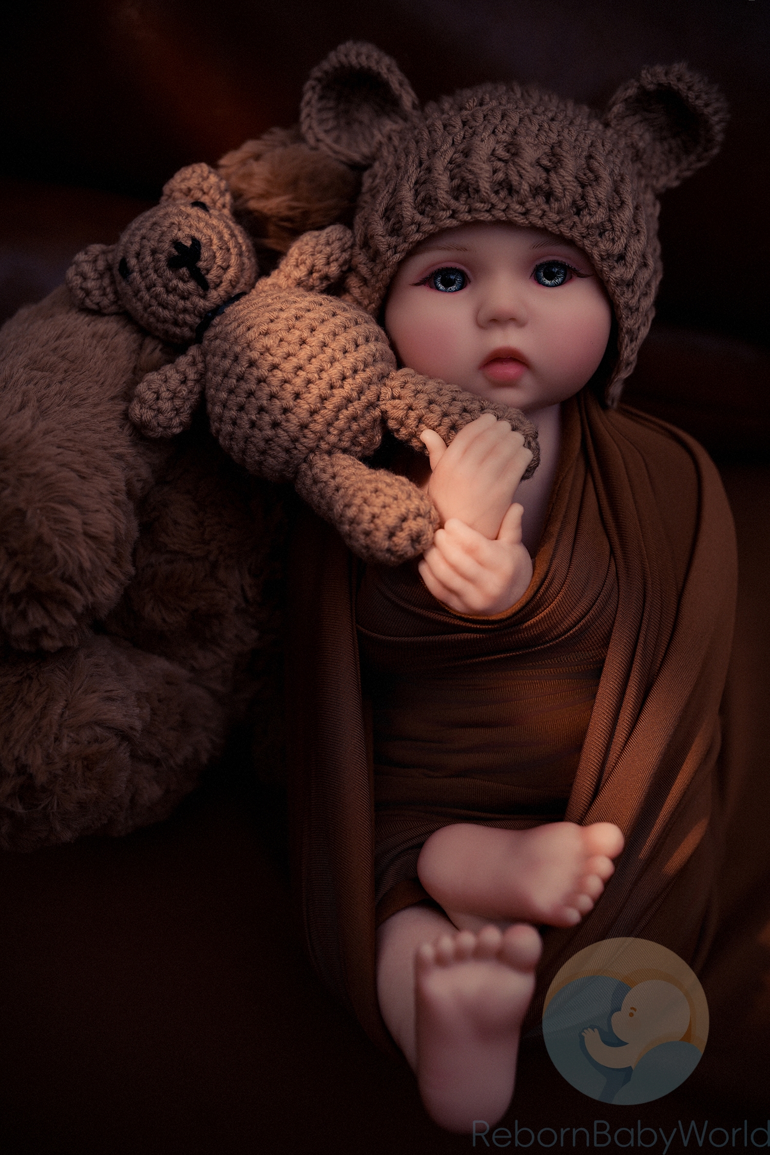 40cm/16 inches Soft Silicone Flexible Reborn Baby Girl