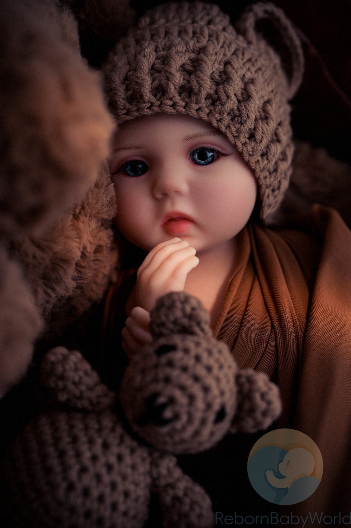 40cm/16 inches Soft Silicone Flexible Reborn Baby Girl