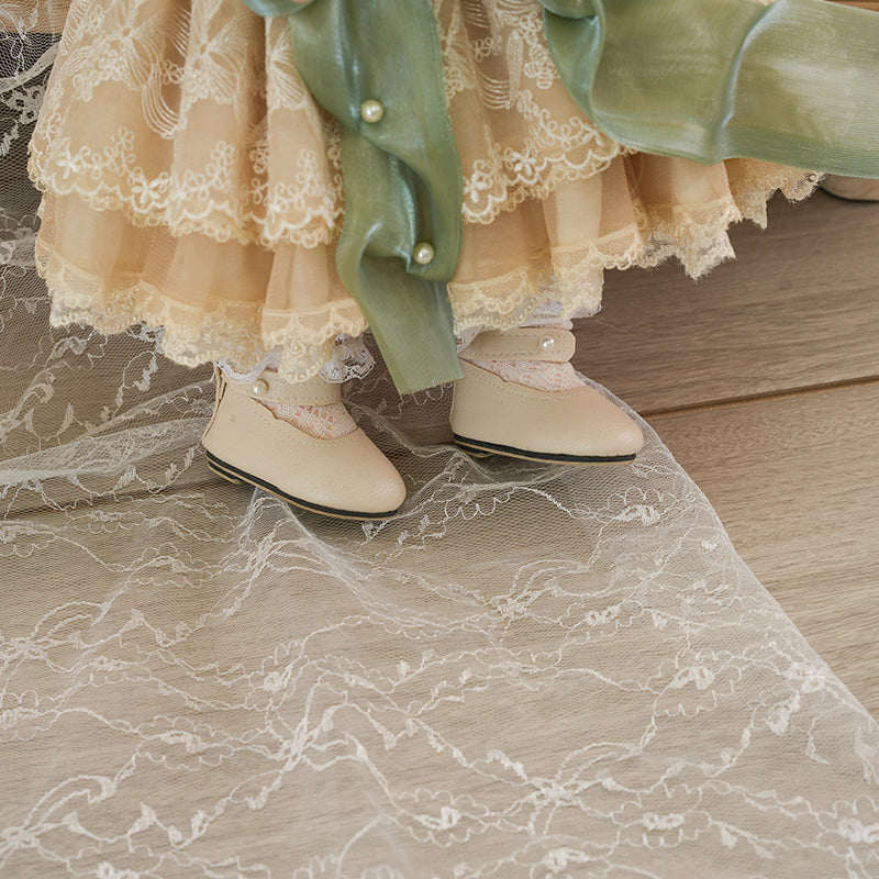 Loftina-50cm/20Inch Handcrafted Bisque Vintage Palace-Style Porcelain Doll