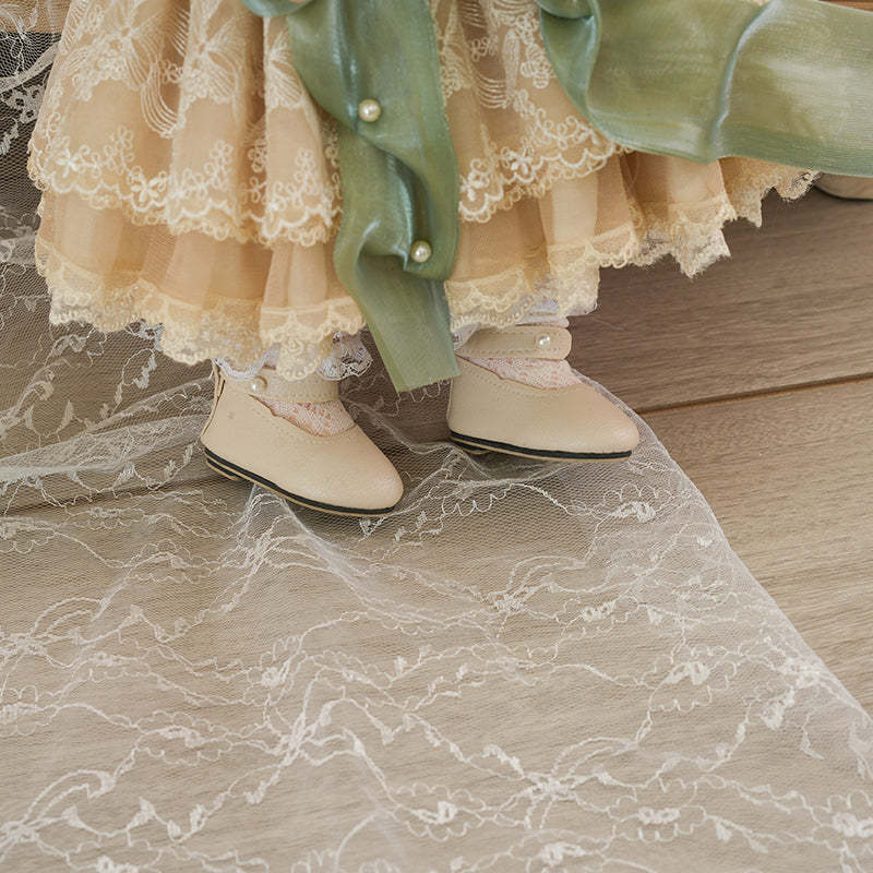 Loftina-50cm/20Inch Handcrafted Bisque Vintage Palace-Style Porcelain Doll