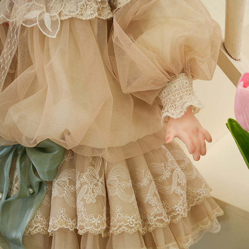 Loftina-50cm/20Inch Handcrafted Bisque Vintage Palace-Style Porcelain Doll