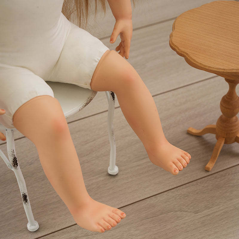 Daphne-56cm/22Inch Hand-painted Porcelain Pastoral Doll Toy For Children Birthday Gifts