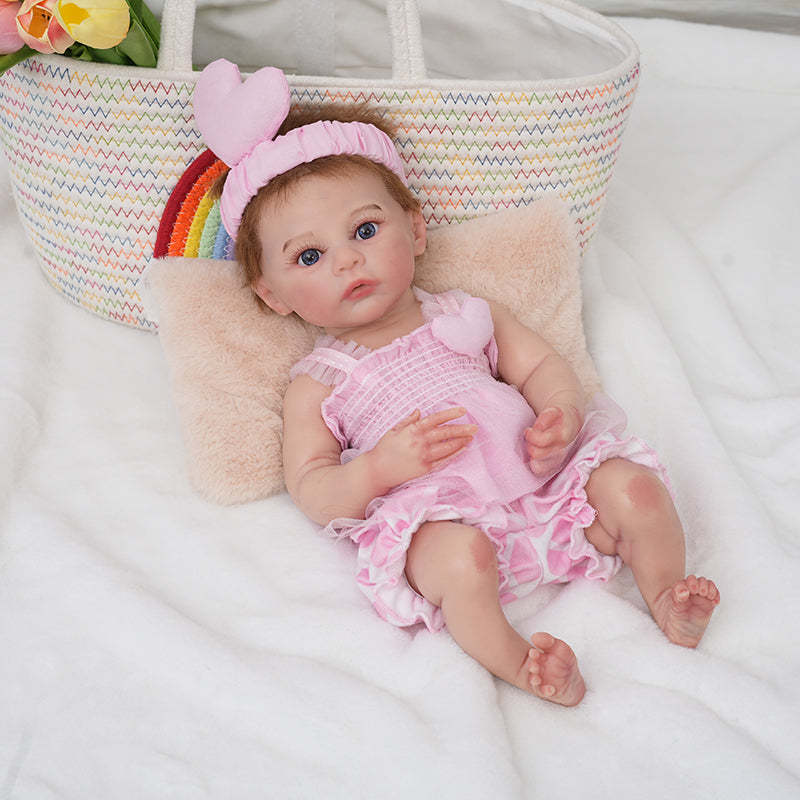 40cm/16inch Beautifully Detailed Silicone Reborn Baby Dolls
