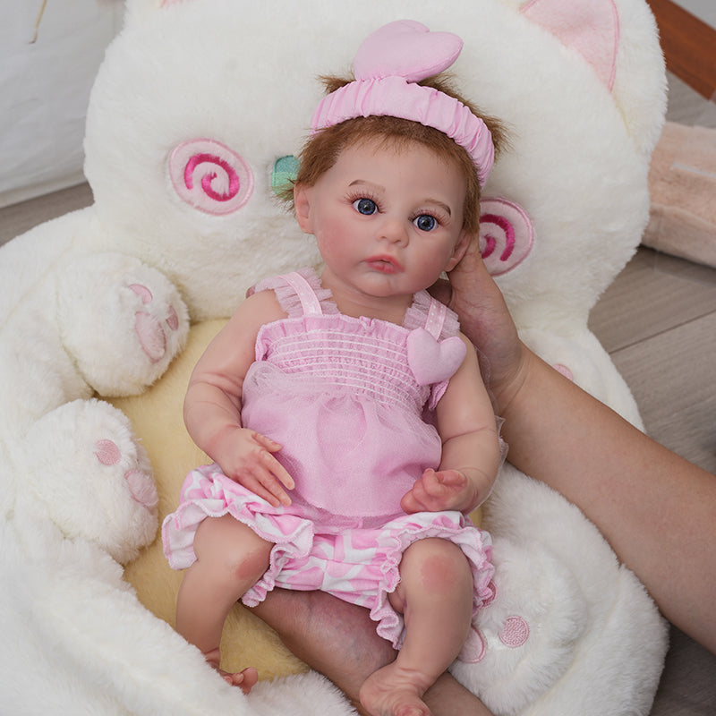 40cm/16inch Beautifully Detailed Silicone Reborn Baby Dolls
