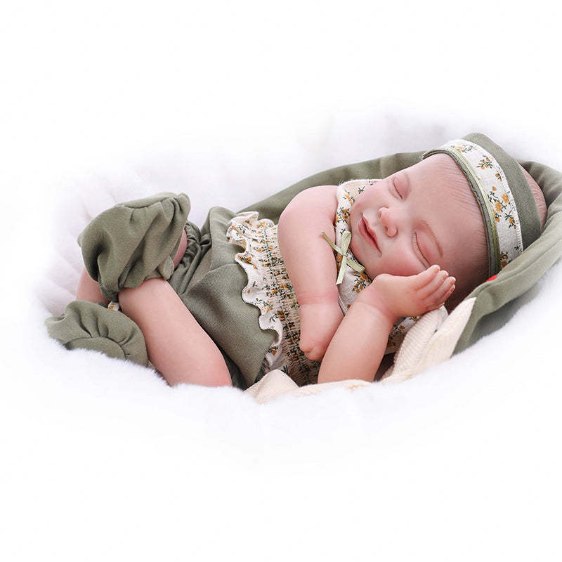 50cm/20inch Hard Vinyl Lifelike Sleeping Newborn Baby Dolls