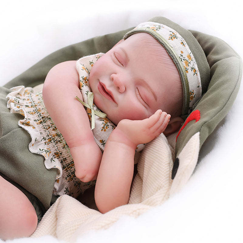 50cm/20inch Hard Vinyl Lifelike Sleeping Newborn Baby Dolls
