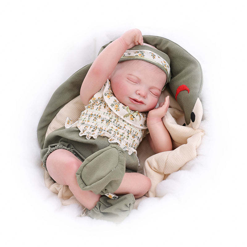 50cm/20inch Hard Vinyl Lifelike Sleeping Newborn Baby Dolls