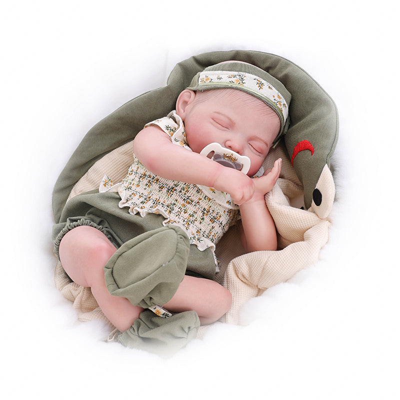 50cm/20inch Hard Vinyl Lifelike Sleeping Newborn Baby Dolls