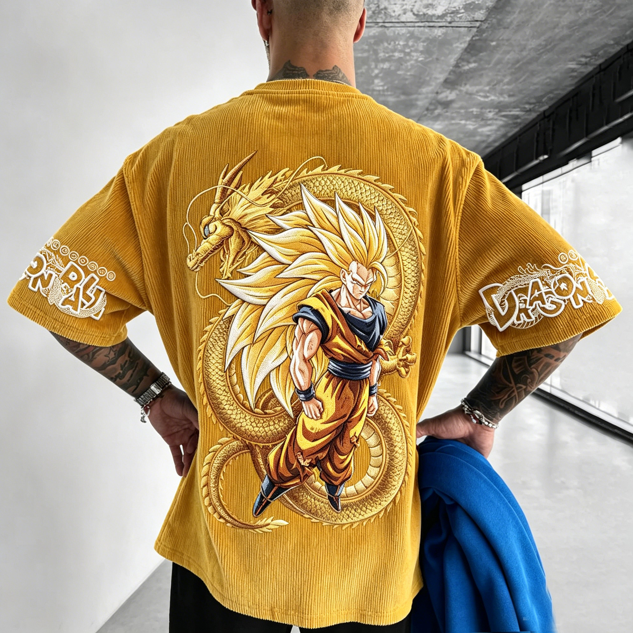 Dragon Ball Vintage Corduroy T-Shirt